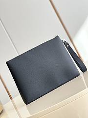 LV Aerogram iPad Pouch Navy Blue M81735 size 30 x 22 x 5cm - 2
