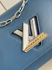 Louis Vuitton Twist PM Toledo Blue Epi Leather M21033 23x17x9.5 cm - 5