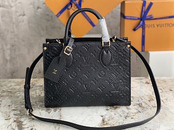 Louis Vuitton Onthego PM Monogram Embosses Python Leather N81295