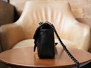 Gucci GG Marmont Matelassé Black Mini Bag Black Hardware - 6