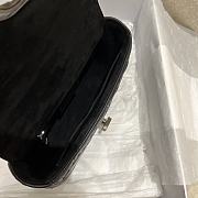 Dior Caro Small Bag Full Black Lucky Star Cannage Lambskin 20x12x7 cm - 2