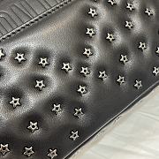 Dior Caro Small Bag Full Black Lucky Star Cannage Lambskin 20x12x7 cm - 6