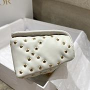 Dior Caro Small Bag Latte Lucky Star Cannage Lambskin 20x12x7 cm - 3