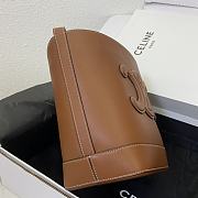 Celine Small Bucket Cuir Triomphe Smooth Leather Tan Size 22 x 24 x 13 cm - 6