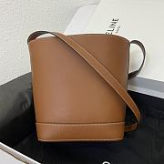 Celine Small Bucket Cuir Triomphe Smooth Leather Tan Size 22 x 24 x 13 cm - 4
