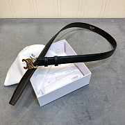 Celine Belt Black 2.5cm - 2