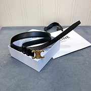 Celine Belt Black 2.5cm - 3