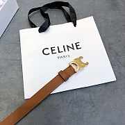 Celine Belt Brown 2.5cm - 3