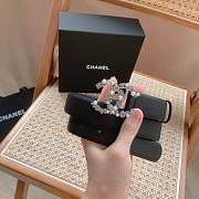Chanel belt black width size 3cm 02  - 2