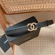 Chanel belt black width size 3cm 03 - 2