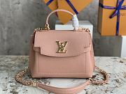 Louis Vuitton Lockme Ever Mini Rose Trianon Pink M21088 23x17x10 cm  - 1