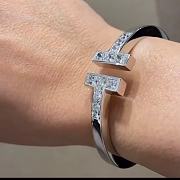 Tiffany & Co Pavé Diamond Square Bracelet - 4