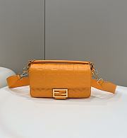 Fendi Baguette Orange Nappa Leather Bag size 26×5×13 cm - 1