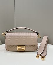Fendi Baguette Light Pink Nappa Leather Bag size 26×5×13 cm - 1