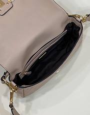 Fendi Baguette Light Pink Nappa Leather Bag size 26×5×13 cm - 5