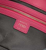Fendi Baguette Pink Nappa Leather Bag size 26×5×13 cm - 3