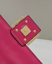 Fendi Baguette Pink Nappa Leather Bag size 26×5×13 cm - 2