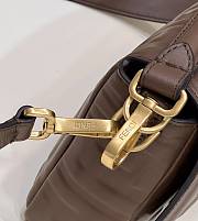 Fendi Baguette Brown Nappa Leather Bag size 26×5×13 cm - 6