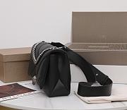 Bvlgari Serpenti Cabochon Crossbody Bag Black Calf Leather size 27x18x11 cm - 5