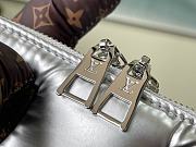 Louis Vuitton Speedy Bandoulière 25 Silver Recycled Metallic Nylon - 6