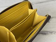 Louis Vuitton Zippy Coin Purse Yellow M81629 size 11 x 8.5 x 2 cm - 5