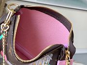 LV Mini Pochette Accessoires Pink M81760 size 15.5 x 10.5 x 4 cm - 2