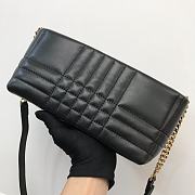 Burberry Quilted Leather Small Soft Lola Bag Black size 27.5x11x12 cm - 4