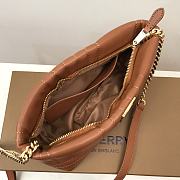 Burberry Quilted Leather Small Soft Lola Bag Brown size 27.5x11x12 cm - 3