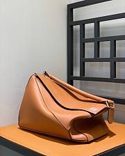 Loewe Large Puzzle Bag In Classic Calfskin Brown size 35x17x24 cm - 3