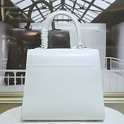 Delvaux Brillant PM in Box Calf White Size 24 x 12 x 19 cm - 4