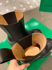 Bottega Veneta Lug Boots Full Black Heel Height 7 cm - 6
