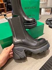 Bottega Veneta Lug Boots Full Black Heel Height 7 cm - 2