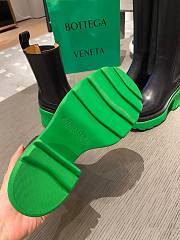 Bottega Veneta Lug Boots Black/Green Heel Height 7 cm - 6
