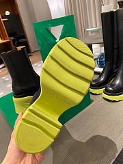 Bottega Veneta Lug Boots Black/Kiwi Heel Height 7 cm - 2