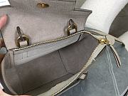 Celine Pico Belt Bag In Grained Calfskin Light Taupe 194263 size 15x13x9 cm - 2