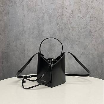 Givenchy Small Cut Out Bucket Bag Black size 11.5 × 17.5 × 11.5 cm