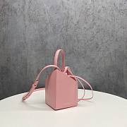 Givenchy Small Cut Out Bucket Bag Light Pink size 11.5 × 17.5 × 11.5 cm - 5