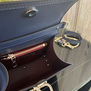 Valentino Small Vsling Handbag Overseas Calfskin With Jewel Handle Size 22 cm - 6