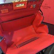Valentino Rockstud Alcove Box Bag Red Size 19 x 12 x 8 cm - 6