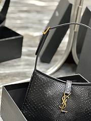 YSL The 5 To 7 Hobo Bag In Black Python 657228 size 25x14x6 cm - 6