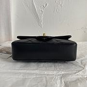 Chanel Mini Flap Bag in Black Lambskin AS3456 size 18×5×12 cm - 6