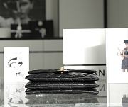 Chanel Flap Bag in Black Lampskin AS3609 size 25x16x10 cm - 5