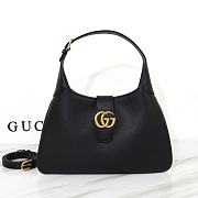 Gucci Aphrodite Medium Shoulder Bag Black 726274 size 39x38x2 cm - 1