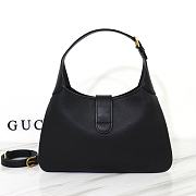 Gucci Aphrodite Medium Shoulder Bag Black 726274 size 39x38x2 cm - 6