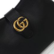 Gucci Aphrodite Medium Shoulder Bag Black 726274 size 39x38x2 cm - 2
