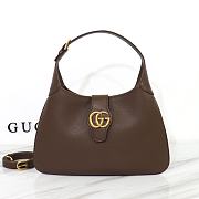Gucci Aphrodite Medium Shoulder Bag Dark Brown 726274 size 39x38x2 cm - 1