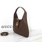 Gucci Aphrodite Medium Shoulder Bag Dark Brown 726274 size 39x38x2 cm - 6