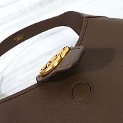 Gucci Aphrodite Medium Shoulder Bag Dark Brown 726274 size 39x38x2 cm - 2