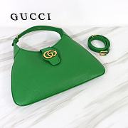 Gucci Aphrodite Medium Shoulder Bag Green 726274 size 39x38x2 cm - 4
