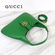 Gucci Aphrodite Medium Shoulder Bag Green 726274 size 39x38x2 cm - 3